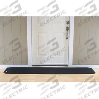 EZ EDGE Door Ramp: 82 in Lg, ADA Compliant, Black, Rubber (MPN MRAEZ1140). Key specifications — Brand: EZ EDGE.