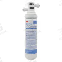 3M Water Filtration System: 0.5 micron Micron Rating, 750 gal Service Life - Gallons, White (MPN 04-99534). Key specifications — Filter Media: Activated Carbon; Reduces: Lead.