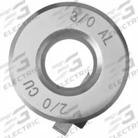 DEWALT Stripping Bushing: For Aluminum/Copper, 2/0 AWG Max, 3/0 AWG, THHN/XHHW, Use with DCE151 XR (MPN DCE1514). Key specifications — attr532138: DCE151 XR; attr533552: Copper; attr533553: 3/0 AWG; attr532143: 2/0 AWG; attr532137: THHN/XHHW.