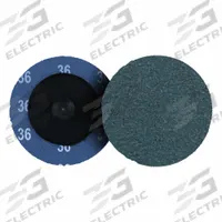 WEILER Coated Abrasive Blending Disc: TR, 2", Zirconia Alumina, 36 Grit, Proprietary Wt Cloth (MPN 60738). Key specifications — Brand: WEILER; Series: Tiger Zirc.