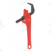 RIDGID Hex Pipe Wrench: Cast Iron, 2 5/8 in Jaw Capacity, Smooth, 9 1/2 in Overall Lg, I-Beam (MPN 31305). Key specifications — attr309808: I-Beam; attr309815: Cast Iron; attr324941: RIDGID.