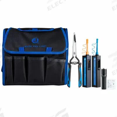 JONARD TOOLS Fiber Connector Cleaner Kit: 6 Pieces, LC/SC - Fiber Optic Tool Kits