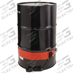 BRISKHEAT Drum Heater: 115V AC, 1,200 W Watts, 0°F to 160°F, Silicone Rubber, IP54, Drums (MPN DHLS15). Key specifications — Brand: BRISKHEAT; Heater Material: Silicone Rubber; For Container Type: Drums; IP Rating: IP54; Environment: Outdoor; Current Rating: 10 A.