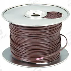 SOUTHWIRE Thermostat Wire: 18 AWG Conductor Size, 2 Conductors, 500 ft Overall Lg, 150 V Volt, CL2 (MPN 553020507)