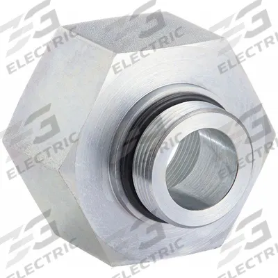 PARKER Metal Pipe Straight: 2 in x 1 in, Male Threaded x Female NPT Threaded, 2,000 psi - Threaded High-Pressure Pipe Fittings