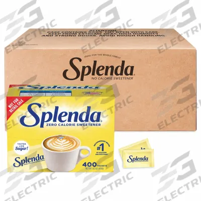 Splenda: Sucralose, 0.04 oz Item Size, Packet - Sweeteners
