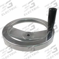 APPROVED VENDOR Hand Wheel: Spoked, Revolving Handle, Aluminum, 1/2 in Bore, 4 in Dia (MPN 30744P). Key specifications — Brand: APPROVED VENDOR.