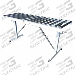 APPROVED VENDOR Material Support Table: 23 11/16 in Overall Wd, 26 1/2 in Min. Ht, 43 1/2 in Max. Ht (MPN 33VE07). Key specifications — Brand: APPROVED VENDOR; Stand Material: Steel; Color: Silver; Overall Length: 5 ft 6 in.