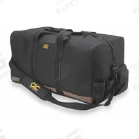 CLC Tool Bag: 24 in W x 12 in D x 12 in H, Black, Polyester, 7 Pockets, 0 Inside Pockets, Polyester (MPN 1111). Key specifications — Color: Black; Brand: CLC; Material: Polyester.