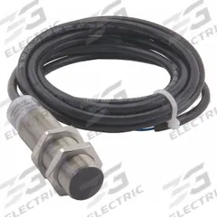 EATON Inductive Cylindrical Proximity Sensor: Non-Terminated Cable, Shielded, 3 Wires, 10-48V DC, NC (MPN E57P-18SNC5-C2). Key specifications — Brand: EATON; AC Supply Voltage Rating: Not Rated; DC Supply Voltage Rating: 10-48V DC.