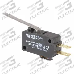 HONEYWELL Miniature Snap Action Switch: Lever Actuator, 1NO/1NC, Quick Connect (MPN V7-6C13D8-132). Key specifications — AC Contact Rating: 15 A @ 250 V; Electrical Connection: Quick Connect; Series: V7; Brand: HONEYWELL.