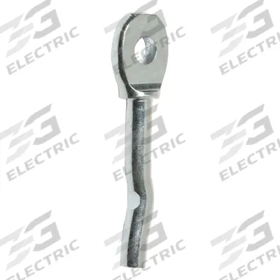 BIRD BARRIER Bird Netting Spike: Bird Netting Spike, Zinc, Silver, 4 in Overall Lg, ni-sp00 - Bird Control Netting Accessories