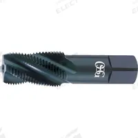OSG Pipe and Conduit Thread Tap: 3/4"-14 NPT, 4 Flute, TiN Coated Cobalt (MPN 1744805)