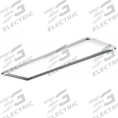 LITHONIA LIGHTING Drywall Adapter Kit: 13 3/8 in Wd, 49 3/8 in Lg - Clips, Chains & Hangers for Panel & Troffer Lights