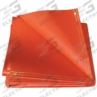 HI TEMP Welding Curtain: Silicone-Coated Fiberglass, 10 ft Ht, 8 ft Wd, Orange (MPN O51-8X10-20-B). Key specifications — attr424797: HI TEMP; attr552354: Silicone-Coated Fiberglass.