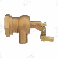 WATTS Heavy Duty Float Valve: For Water Media, Straight Valve Body, Horizontal Piping, Bronze, FNPT (MPN 2000). Key specifications — Mounting: Horizontal Piping; Arm Adjustability: Adjustable; Connection Gender - Side 1: Female; Connection Gender - Side 2: Female; Brand: WATTS; Connection Type - Side 1: NPT; Connection Type - Side 2: NPT; Flow Rate: 250 gpm @ 50 psi.
