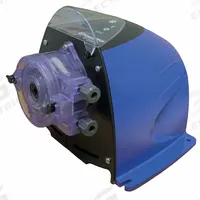 CHEM-TECH Peristaltic Chemical Metering Pump: 115V AC, 4/25 hp HP, 9 gpd Max. Flow Rate, Neoprene (MPN XP009LFHXG19). Key specifications — Tubing Material: Neoprene; Brand: CHEM-TECH; Reproducibility: ±2.0%.