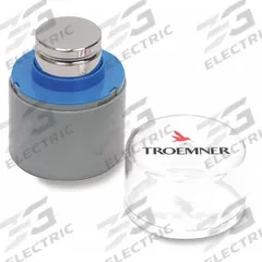 TROEMNER Calibration Weight: 1 kg Nominal Mass, Cylinder Calibration Wt, 1, No Certificate, Metric (MPN 8128). Key specifications — Kit Contents Included: Case; Brand: TROEMNER; Calibration Weight Material: Stainless Steel.
