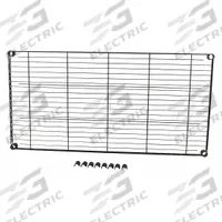 APPROVED VENDOR Shelving: For 3TPD1/3TPD6, For 3TPD1/3TPD6, 175 lb Cap, Powder Coated, Black, Steel (MPN MHL2436BG). Key specifications — Material: Steel; Color: Black; Finish: Powder Coated; For Use With Mfr. Model Number: 3TPD1; Manufacturer Part Number: MHL2436BG; Brand: APPROVED VENDOR; For Use With Grainger Item Number: 3TPD1; Accessory Type: Shelf.