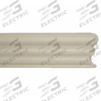 ACROVYN Accent Rail: FR-252, PETG, Oyster Gray, 2 1/2 in Overall Ht, 9 1/2 ft Overall Lg (MPN FR252929N). Key specifications — attr1068087: ACROVYN; attr1068089: Oyster Gray; attr1068116: Accent Rail; attr1095833: FR-252; attr1095931: No.