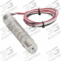 Pressure Transmitter, 3,000 psi (MPN E2FA5NM0415CFX03F3000#). Key specifications — Process Connection Type: NPT; Intrinsically Safe: Not Specified Intrinsically Safe; Housing Material: Stainless Steel; IP Rating: IP66; Electrical Connection: 1/2 in NPT Conduit with Cable; Series: E2F; NEMA Rating: 4X; Output: 1 to 5V DC.