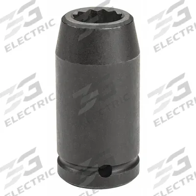 PROTO Impact Socket: 3/4 in Drive Size, Metric, 26 mm Socket Size, 12-Point, Deep - 3/4" Drive Impact Sockets
