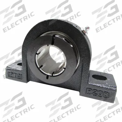 IPTCI BEARINGS Pillow Block Ball Bearing Mounted Units: 1 3/16 in Bore, Cast Iron - General Purpose Pillow Block Ball Bearings