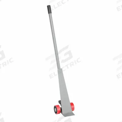 APPROVED VENDOR Pry Bar Dolly: 5,000 lb, Steel, 60 in Handle, Steel - Steel Handle & Steel Nose Plate Pry Bar Lever Dollies with Foot Bar