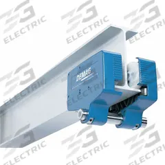DEMAG Trolley: Push, 7,500 lb Max Hoist Load Capacity, For 3 1/4 in – 12 3/16 in Beam Flange Wd (MPN U34-310). Key specifications — For Beam Shape: Flat; Trolley Frame Material: Cast Aluminum.