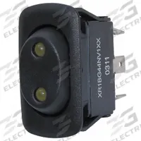 EATON Lighted Rocker Switch: 2 Positions, SPDT, On/On, Amber (MPN XR3CG44NV1XX). Key specifications — AC Contact Rating: 16 A @ 125 V; Horsepower: 3/4 hp @ 277 V; Operator Illumination: Illuminated; Terminal Connection Type: 0.25 in Quick Connect Tab; Includes Lens: Lens Included; Series: X; Displayed Brand: EATON; Manufacturer Part Number: XR3CG44NV1XX.