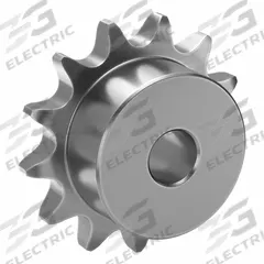 TSUBAKI Single Strand Sprocket: One-Sided Hub, For Single Strands, 40, 13 Teeth, 2.089 in Pitch Dia (MPN 40B13SS). Key specifications — attr85387: TSUBAKI.