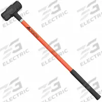 LEATHERHEAD TOOLS Sledge Hammer: Sledge Hammer, Sledge, 36 in Handle Lg, Round, 12 lb Head Wt (MPN SLO-12-36). Key specifications — Brand: LEATHERHEAD TOOLS; Handle Material: Fiberglass; Includes Strap: No; Handle Shape: Round.