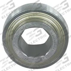 NTN Agricultural Disc Bearing: HPS103TP2, Hex, 1.279 in Bore, Double Sealed, Non-Flanged, 630 RPM. Key specifications — Maximum Speed: 630 RPM; Brand: NTN; Outer Ring Type: Spherical.