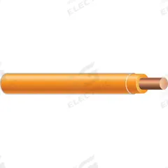 Building Wire: Copper, 18 AWG, 1 Conductors, Solid, Orange, 500 ft Lg, TFN (MPN 26983706). Key specifications — Voltage: 600 V; Brand: SOUTHWIRE.