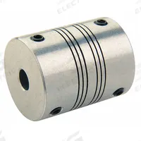 RULAND MANUFACTURING Motion Control Coupling: 3° Angular Misalignment, 9 mm Bore Dia 1, Aluminum, 1 (MPN PSMR25-9-8-A). Key specifications — attr673559: Yes; attr673552: Round; attr673601: Metric; attr673553: RULAND MANUFACTURING; attr920803: Different Bore Dimensions.