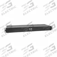 EATON TRIPP LITE PDU: Single-Phase, 10 Outlets, (2) C19/(8) C13, Metered, 1 RU, Rear Facing (MPN PDUMH20HVL66). Key specifications — Plug Type: NEMA L6-20P; Brand: EATON TRIPP LITE; Phase: Single-Phase; Receptacle Type: (2) C19; Mounting Location: Wall; Facing: Rear.