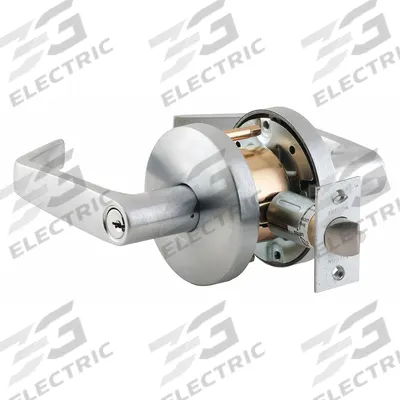 FALCON LOCK Door Lockset: Classroom Lever Locksets, Chrome
