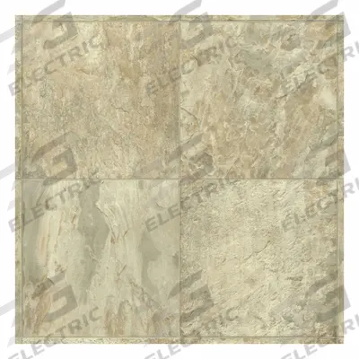 ARMSTRONG FLOORING Floor Tiles: Café Crème, Saratoga Stone, 12 ft Tile Wd - FlexStep Pro Vinyl Sheets