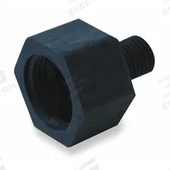 ACORN Mixing Tee Adapter: Air-Trol®, Noryl, 1 in Overall Wd, 1 1/4 in Overall Ht, 1 in Overall Dia (MPN 2570-042-000). Key specifications — Color: Black; Compatible Series: Air-Trol®; Includes: Air-Trol Valve Flow Control Adapter; Product Type: Mixing Tee Adapter; Brand: ACORN; Material: Noryl.