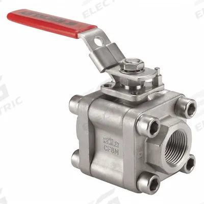 KECKLEY Manual Two-Way Ball Valve: 1/2 in, 316 Stainless Steel, Straight - Stainless Steel Ball Valves