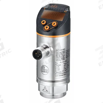 IFM Digital Pressure Sensor: SPST, -14.5 psi – 145 psi, PNP/NPN - Digital Vacuum Switches