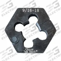 AME Automotive Rethread Die: Thread Repair Die, 1 1/4 in Overall Lg, 1 1/2 in Overall Wd, Steel (MPN 31204). Key specifications — Brand: AME; Includes: 1 Die; Material: Steel.