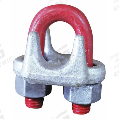 CROSBY Wire Rope U-Bolt Clip: 3/4 in Compatible Rope Dia, 18 in Rope Turnback Lg - U-Bolt Clips
