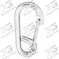 LUCKY LINE PRODUCTS Spring Snap: 1 Snaps, 330 lb Working Load Limit, Wire Gate, Stainless Steel (MPN 4GGR3). Key specifications — Application Restrictions: Not For Lifting; Brand: LUCKY LINE PRODUCTS; Opening Type: Wire Gate.