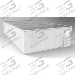 PORTA-FAB Modular In-Plant Office: 40 ft x 20 ft x 8 ft, 4 Walls, Vinyl-Covered Drywall, Gray (MPN GV2040G). Key specifications — Brand: PORTA-FAB; Sound Transmission Coefficient: STC 31; Frame Material: Steel.