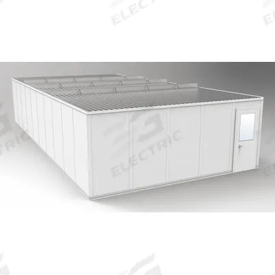PORTA-FAB Modular In-Plant Office: 40 ft x 20 ft x 8 ft, 4 Walls, Vinyl-Covered Drywall - 4-Wall Unassembled In-Plant Offices