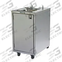 LAKESIDE Portable Hand Washing Station: Water Heater Included, Single Manual Handle, 12 in Bowl Lg (MPN 9620). Key specifications — Brand: LAKESIDE.