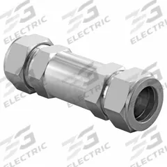HAM-LET Instrumentation Check Valve: For Chemicals/Gas/Oil, Water Media, Poppet, Inline Valve Body (MPN H-400-SS-L-6MM-25PSI). Key specifications — Brand: HAM-LET; Seat Material: 316 Stainless Steel.