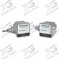LITTELFUSE Surge Protection Device: Single Phase, 120V AC, 1200V (L-G)/600V (N-G)/700V (L-N), 4X (MPN SPDN-D120-1P). Key specifications — Voltage: 120V AC; Includes: LED Status Indicator; Max. Continuing Operating Voltage: 180 V AC; Voltage Protection Rating: 700V (L-N); Enclosure Material: Polycarbonate; Brand: LITTELFUSE.