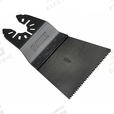 DEWALT Oscillating Tool Blade: 2 1/2 in Blade Wd, 3 13/16 in Overall Lg, Plunge Cutting - Open-Back Universal OIS Mounted Blades